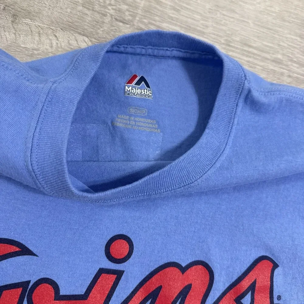 Harmon Killebrew Shirt Minnesota Twins Majestic Men's Blue Small MLB Tee